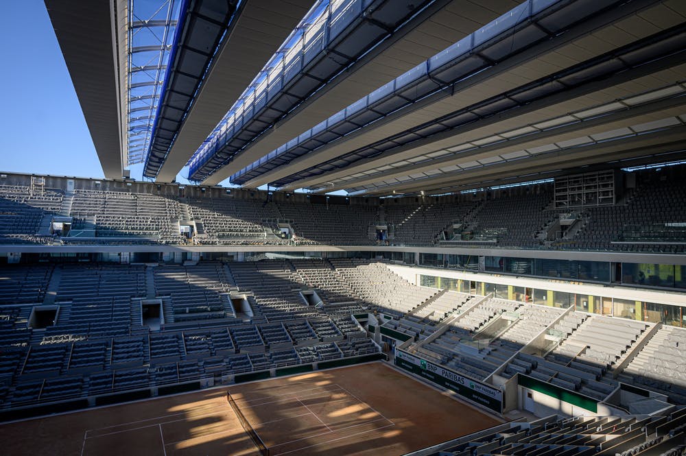 Roland-Garros Philippe-Chatrier Toit