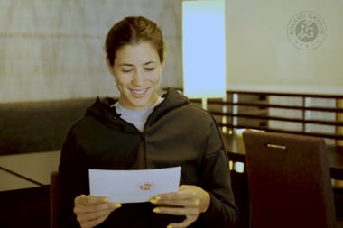 La leçon de français de Garbiñe Muguruza, rendez-vous à Roland-Garros !