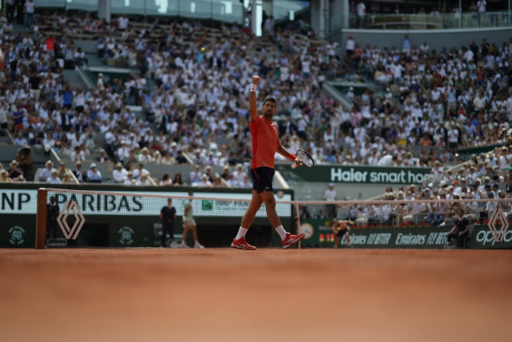 Novak Djokovic, demi-finales, Roland-Garros 2023