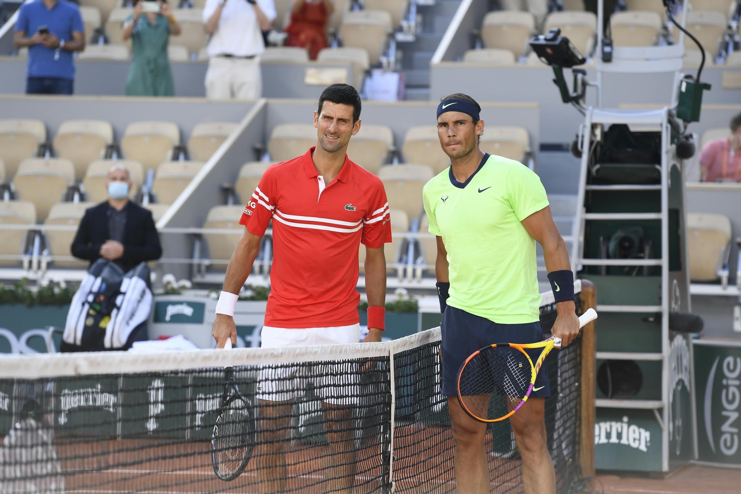 Novak Djokovic et Rafael Nadal / Roland-Garros 2021