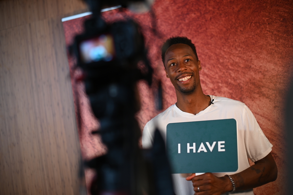 Gael Monfils, media day, Roland-Garros 2023