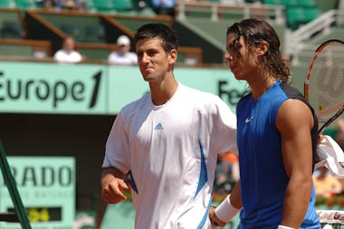 Rafael Nadal, Novak Djokovic, Roland Garros 2006 quarter-final