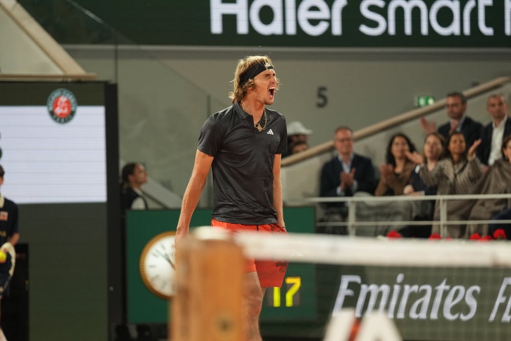 Alexander Zverev, huitièmes de finale, Roland-Garros 2023
