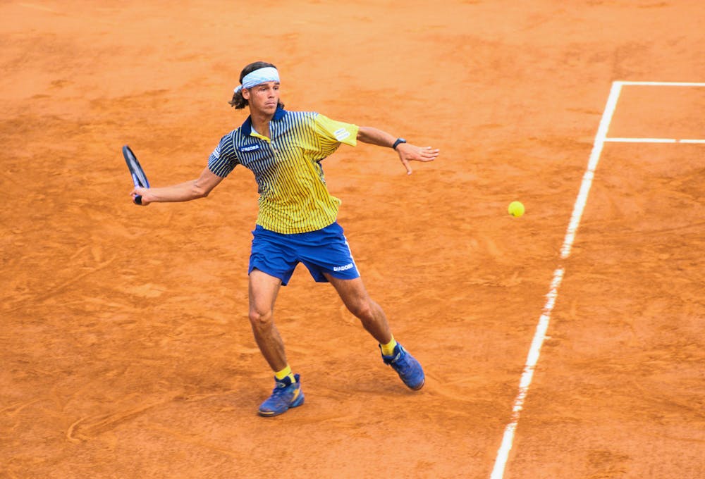 Gustavo Kuerten during Roland-Garros 1997