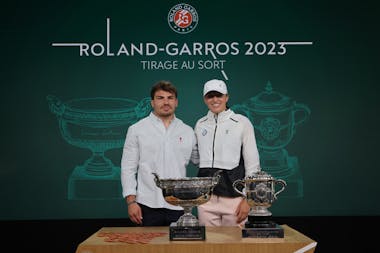 Antoine Dupont & Iga Swiatek / Tirage au sort Roland-Garros 2023