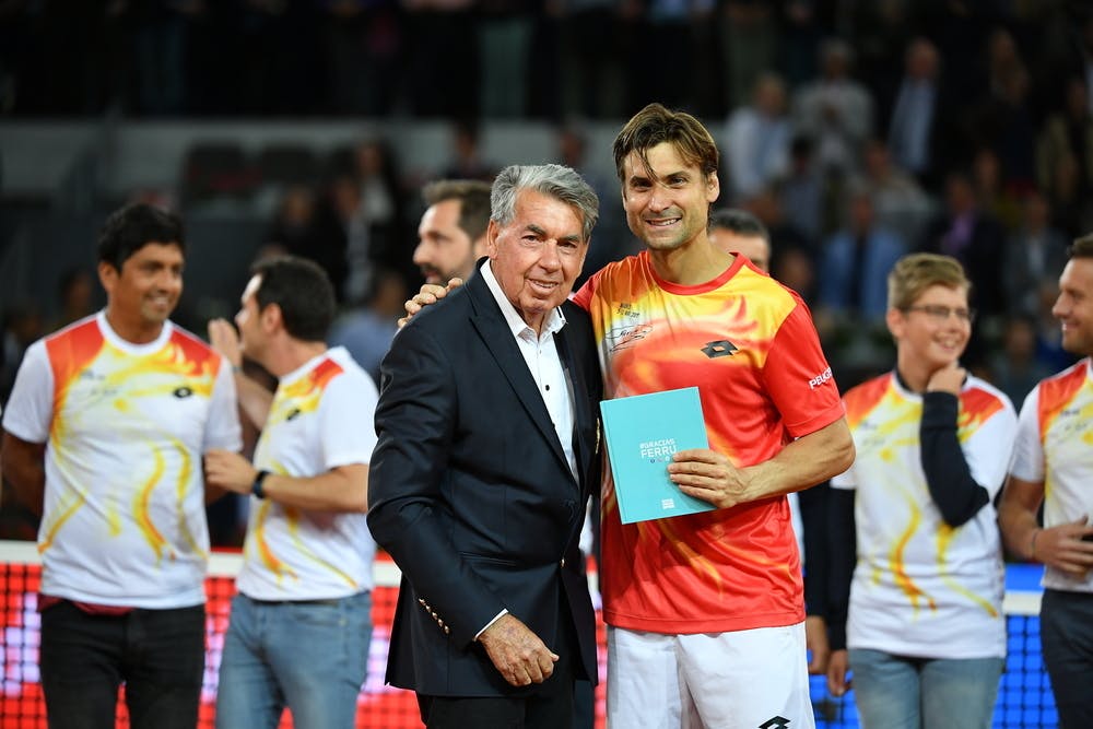 Manolo Santana David Ferrer Madrid 2019