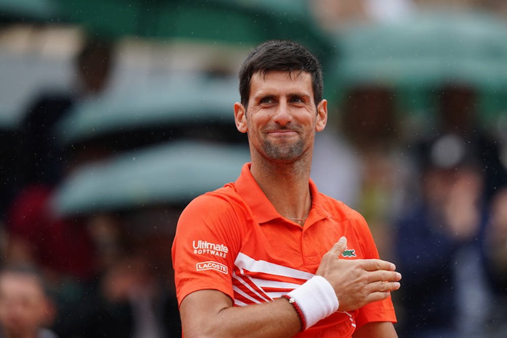 Novak Djokovic Roland Garros 2019