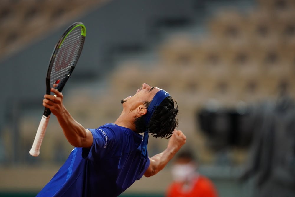 Lorenzo Sonego, Roland Garros 2020, third round 