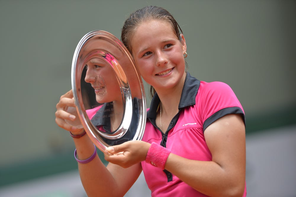 Daria Kasatkina Roland-Garros girls singles champion / championne simple juniors filles 2014.