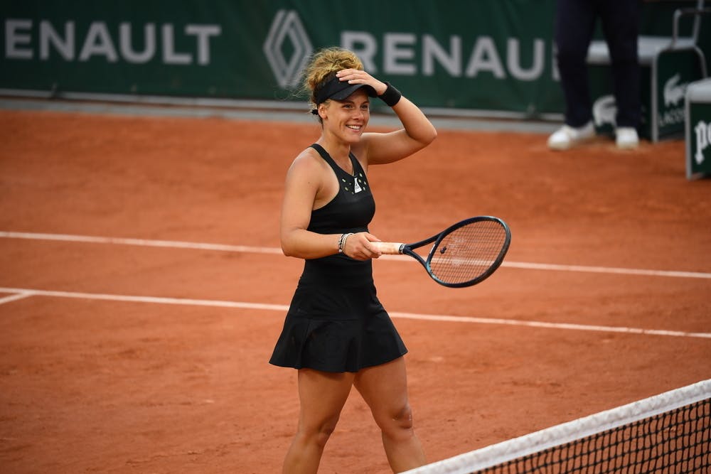 Leolia Jeanjean, 1.ª ronda, Roland-Garros 2022