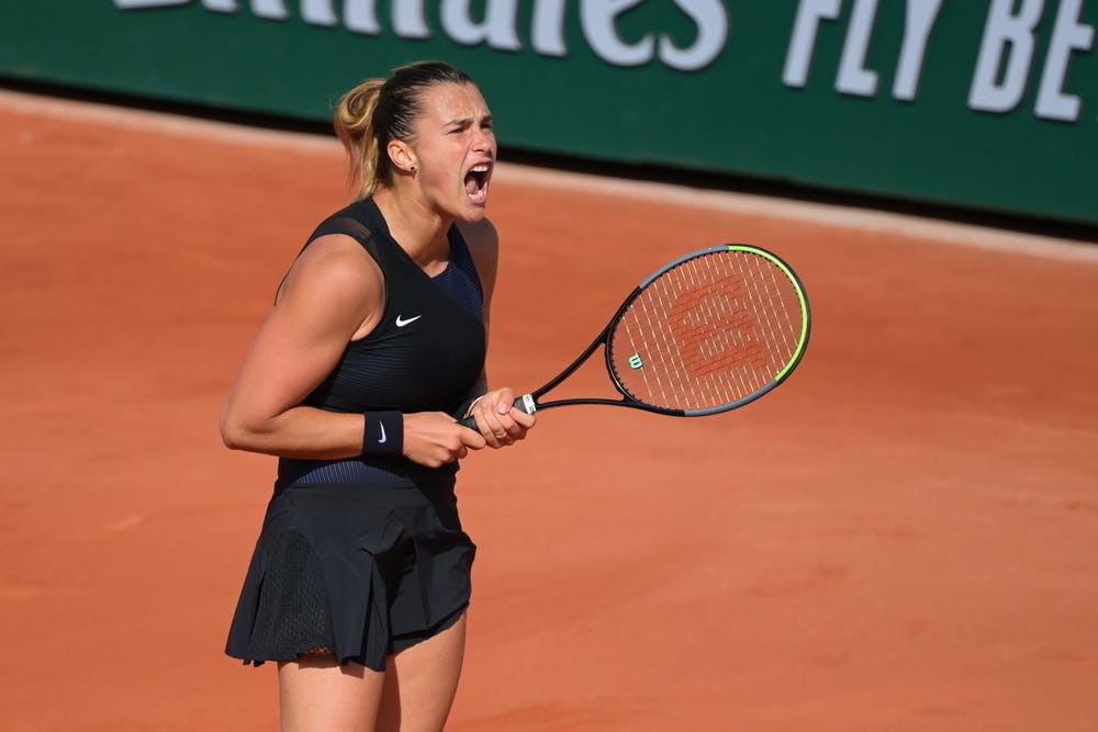 Aryna Sabalenka, Roland-Garros 2021 first round