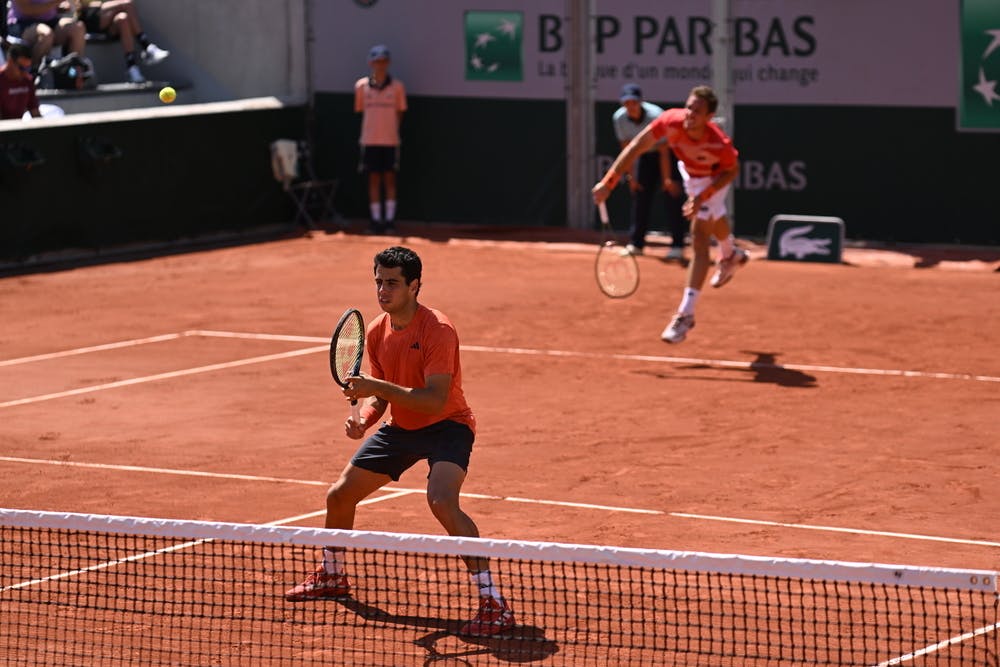 Jaume Munar, Roberto Carballes Baena, men's doubles, first round, Roland-Garros 2023