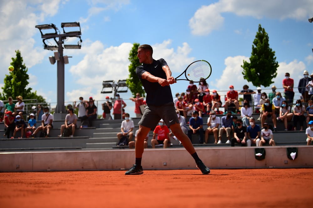 Sean Cuenin, Roland Garros 2021, boys' singles third round