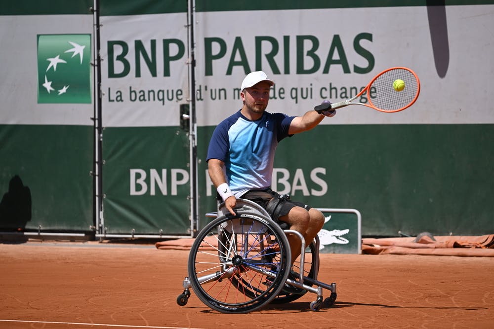 Sam Schroder, quad, simple messieurs, 1er tour, Roland-Garros 2022