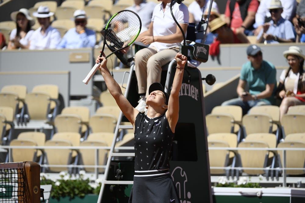 Simona Halep third round Roland Garros 2019