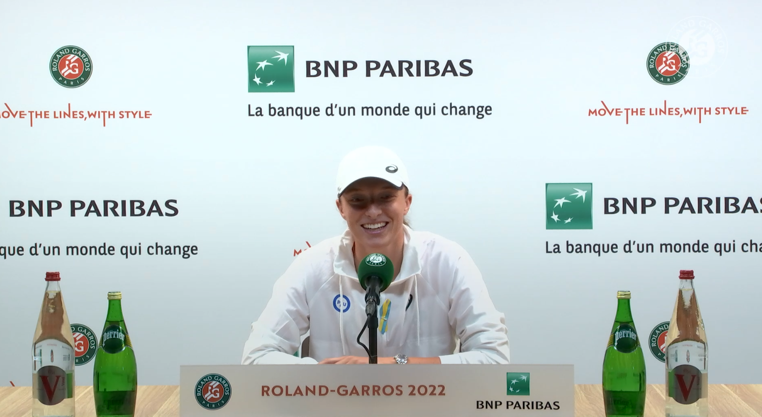 Iga Swiatek, R1, Roland-Garros 2022 