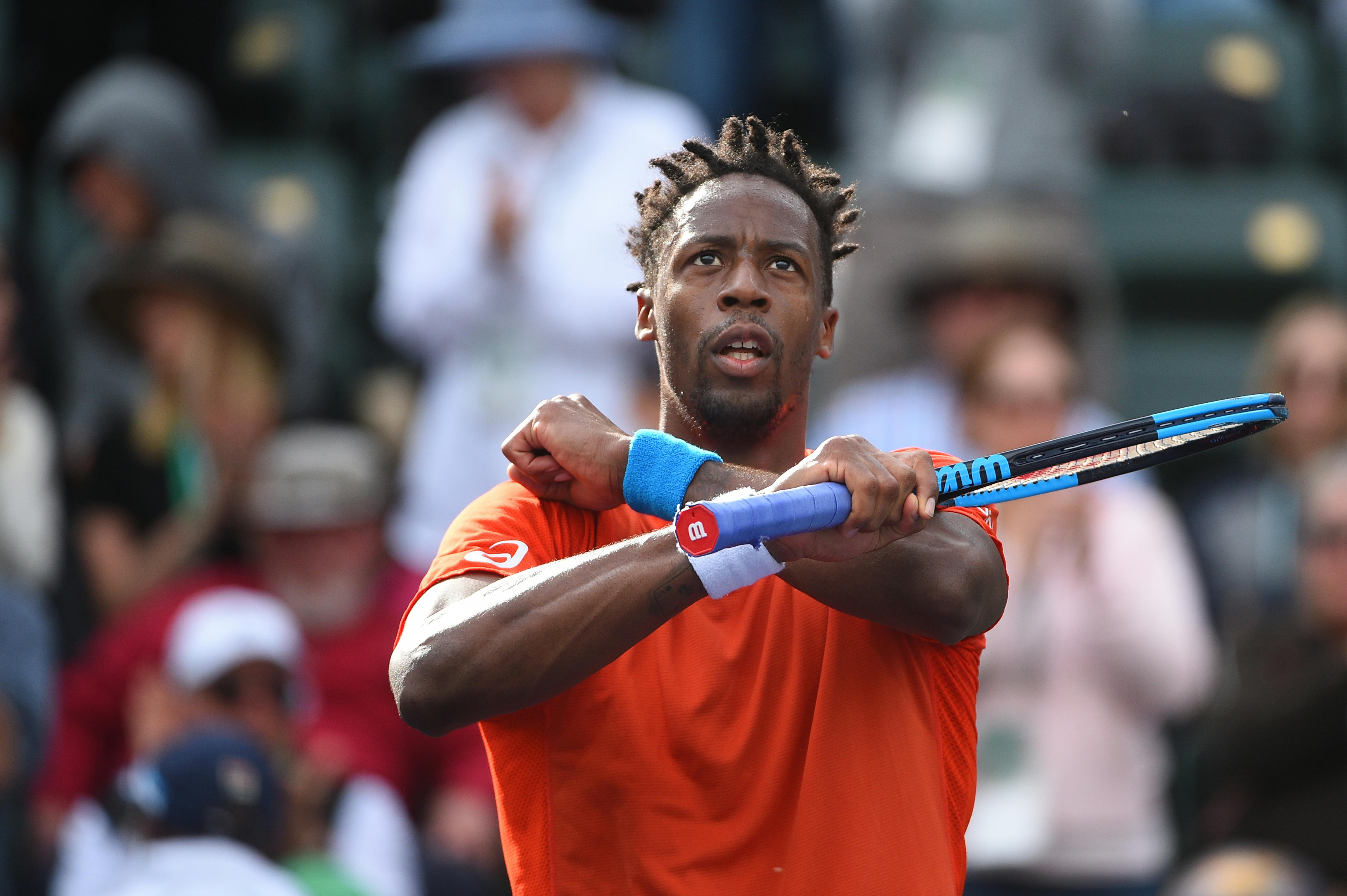 Soldier Monfils, yes sir!