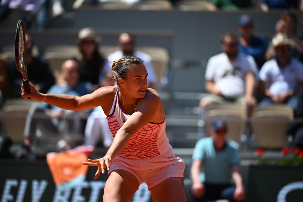 Aryna Sabalenka, third round, Roland-Garros 2023