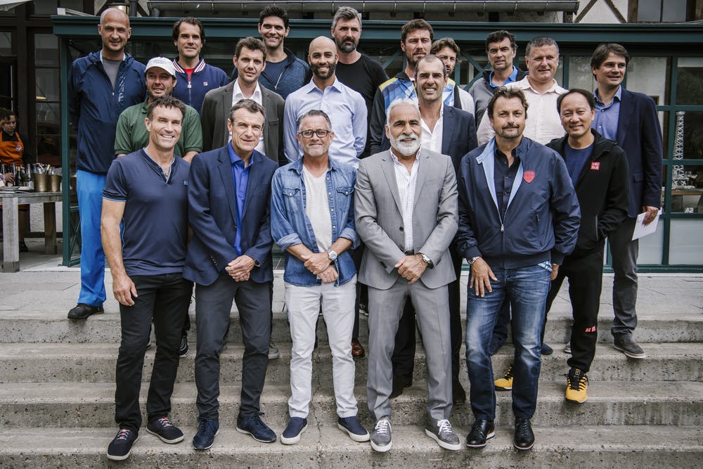 Legends photo Roland Garros 2019
