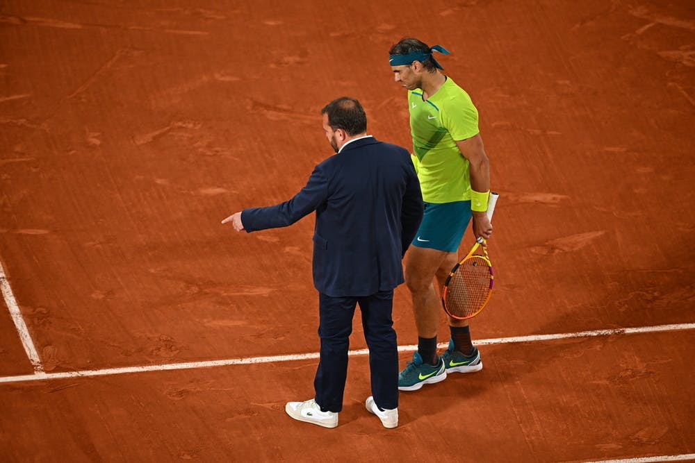 Rafael Nadal, Roland-Garros 2022, Simple Messieurs, 1/4 de Finale, 