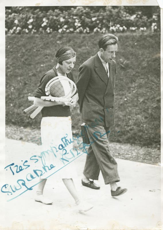 Suzanne Lenglen et Alain Gerbault