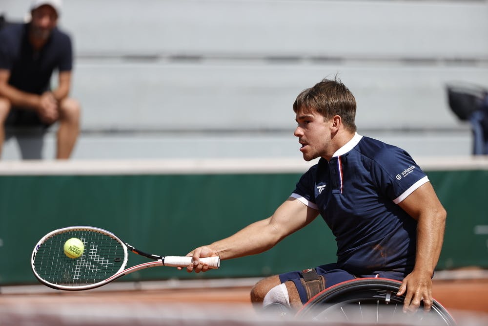 Martin de la Puente, tennis-fauteuil, 1er tour, Roland-Garros 2022