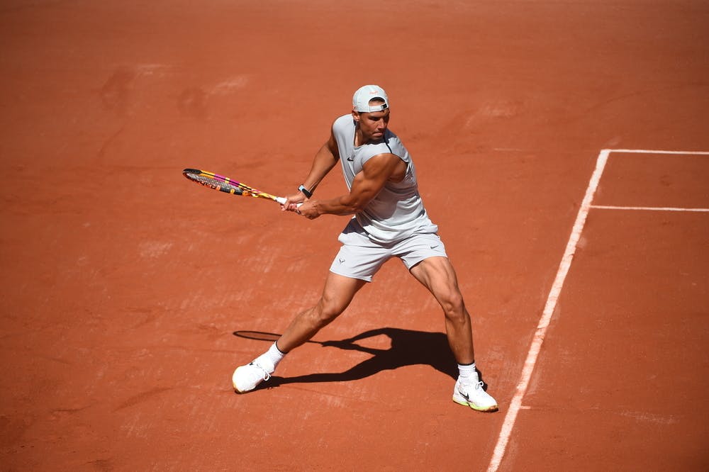 Rafael Nadal, Roland Garros 2021, practice