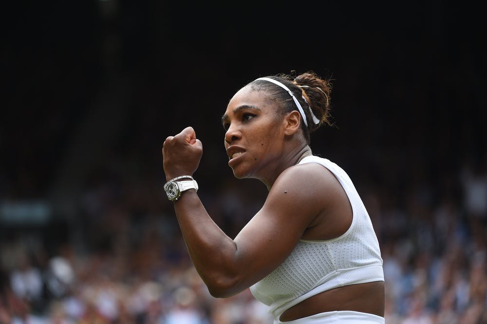 Rage and fist pump for Serena Williams at Wimbledon 2019