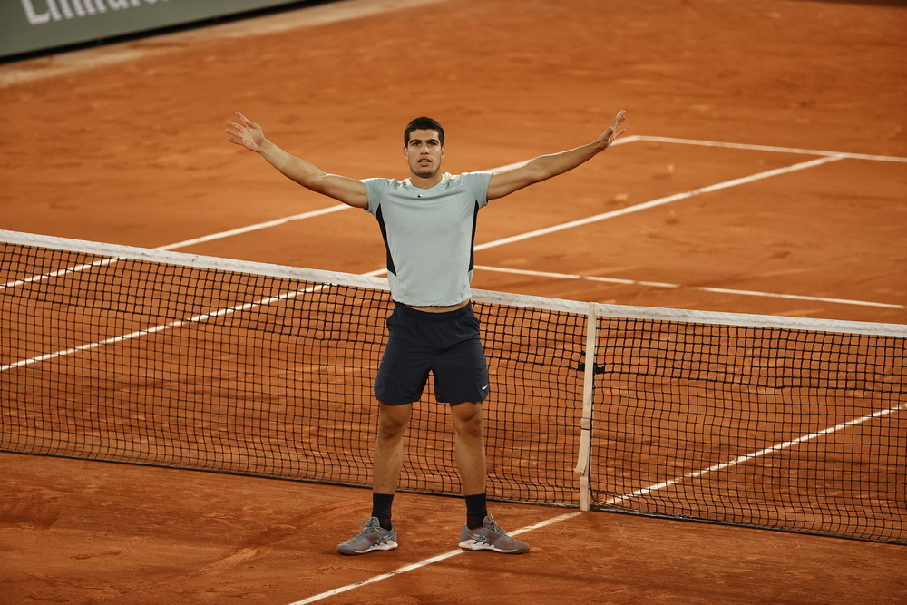 Carlos Alcaraz, huitième de finale, Roland-Garros 2022