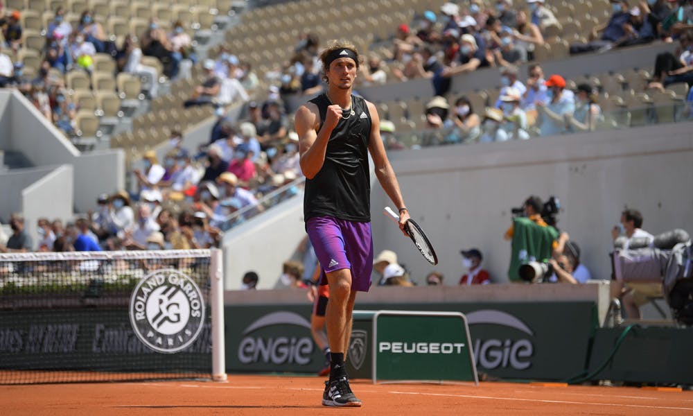Alexander Zverev, Roland Garros 2021, second round