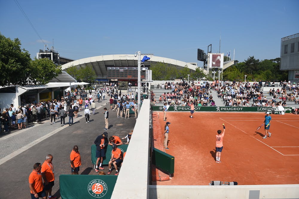 Roland-Garros qualifiers 2018 atmosphere