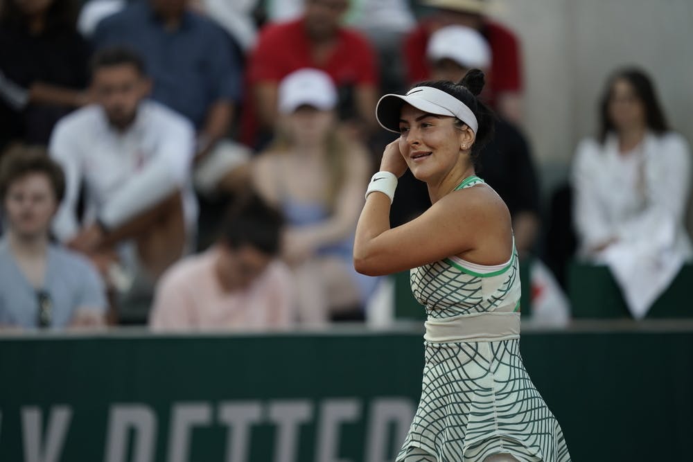 Bianca Andreescu, 2e tour, Roland-Garros 2023