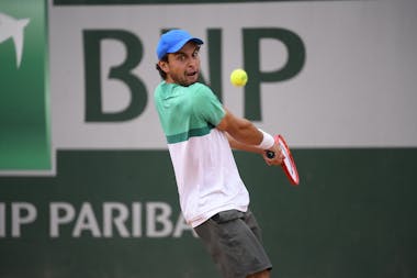 Aslan Karatsev, Roland-Garros 2020, qualifying second round.