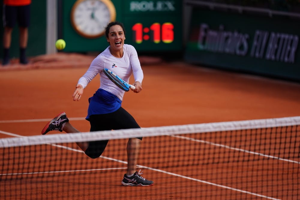 Martina Trevisan, Roland-Garros 2020, 1/8e de finale