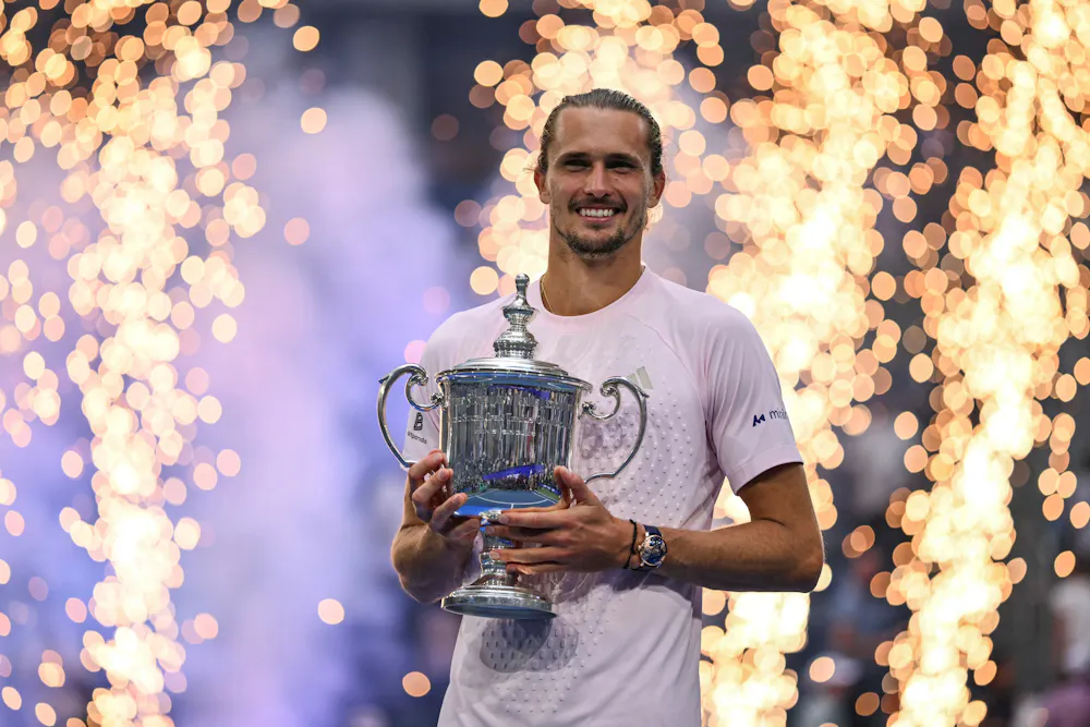 Alexander Zverev / Photocall trophée - US Open 2026