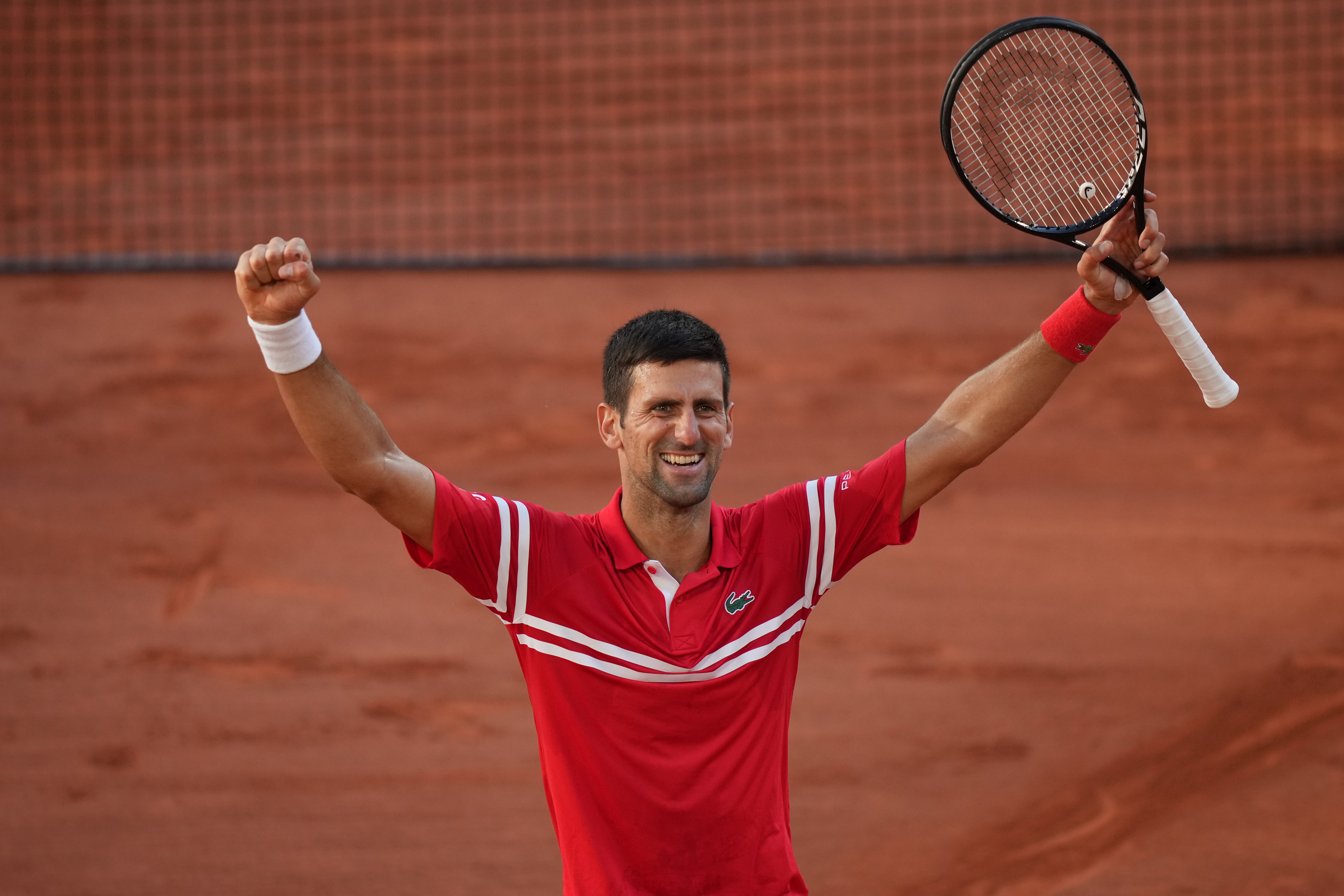 Novak Djokovic Roland-Garros 2021