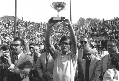 Ilie Nastase Roland-Garros 1973.