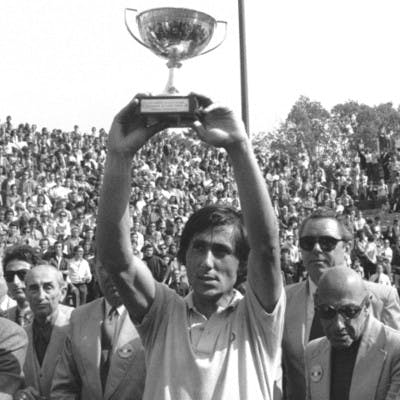 Ilie Nastase Roland-Garros 1973.
