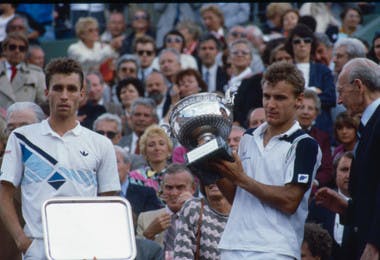 Mats Wilander champion Roland-Garros 1985 contre Ivan Lendl.