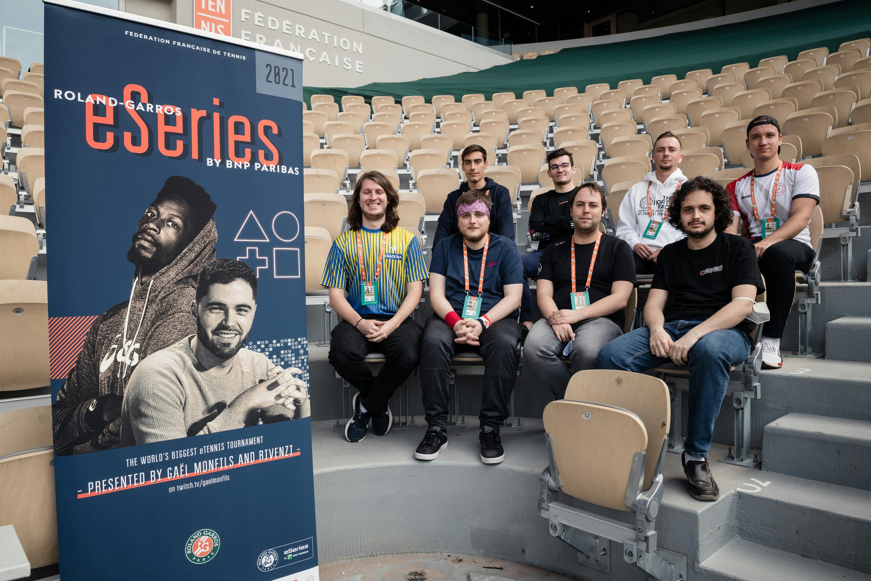 Les 8 finalistes des Roland-Garros eSeries by BNP Paribas 2021 / eSeries 2021