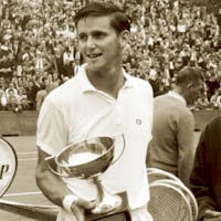 Roy Emerson Pierre Darmon finale Roland-Garros 1963.