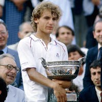 Mats Wilander Roland-Garros 1982.