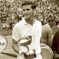 Roy Emerson Pierre Darmon finale Roland-Garros 1963.