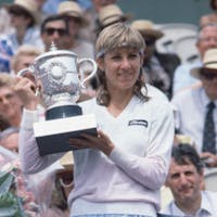 Chris Evert championne Roland-Garros 1983 French Open champ.
