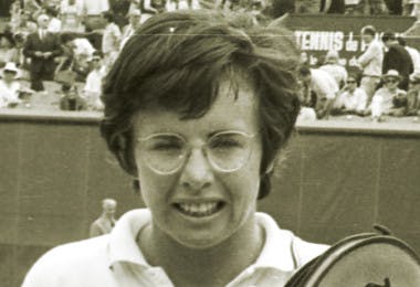 Billie Jean King Roland-Garros champ 1972 French Open.