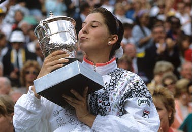 Monica Seles Roland-Garros 1992 champ.