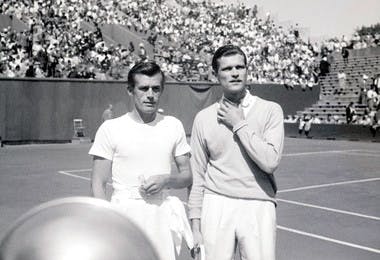 Frank Parker Roland-Garros 1949 French Open Paris.