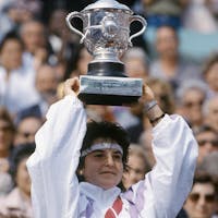 Arantxa Sanchez championne Roland-Garros 1989.