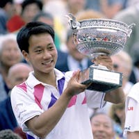 Michael Chang Stefan Edberg Roland-Garros 1989.