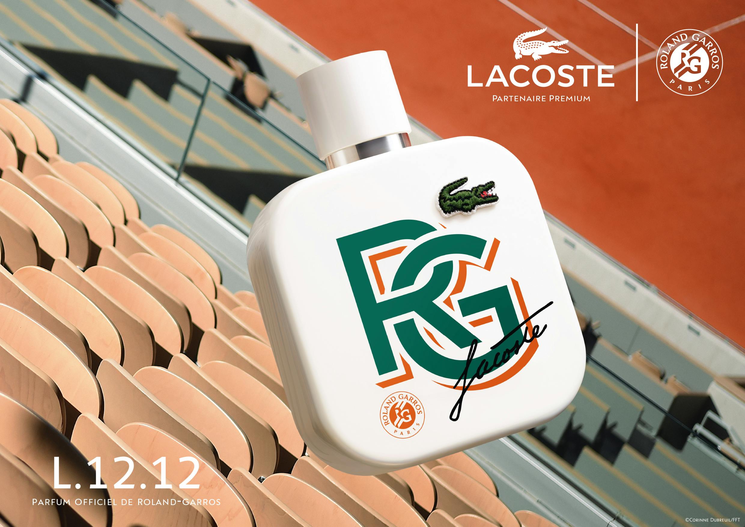 Lacoste fragrance - Roland-Garros - 2021 Roland-Garros Tournament official